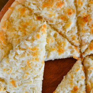 Garlic Cheese Flatbread
