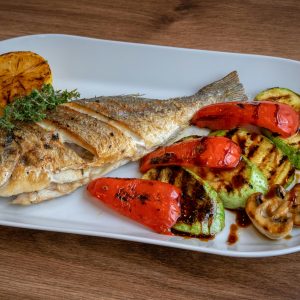 Grilled Sea Bass